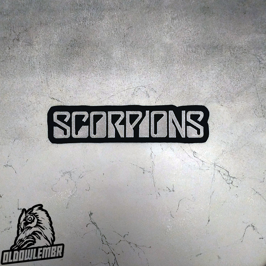 Scorpions Heavy Metal Hard Rock band embroidered back patch