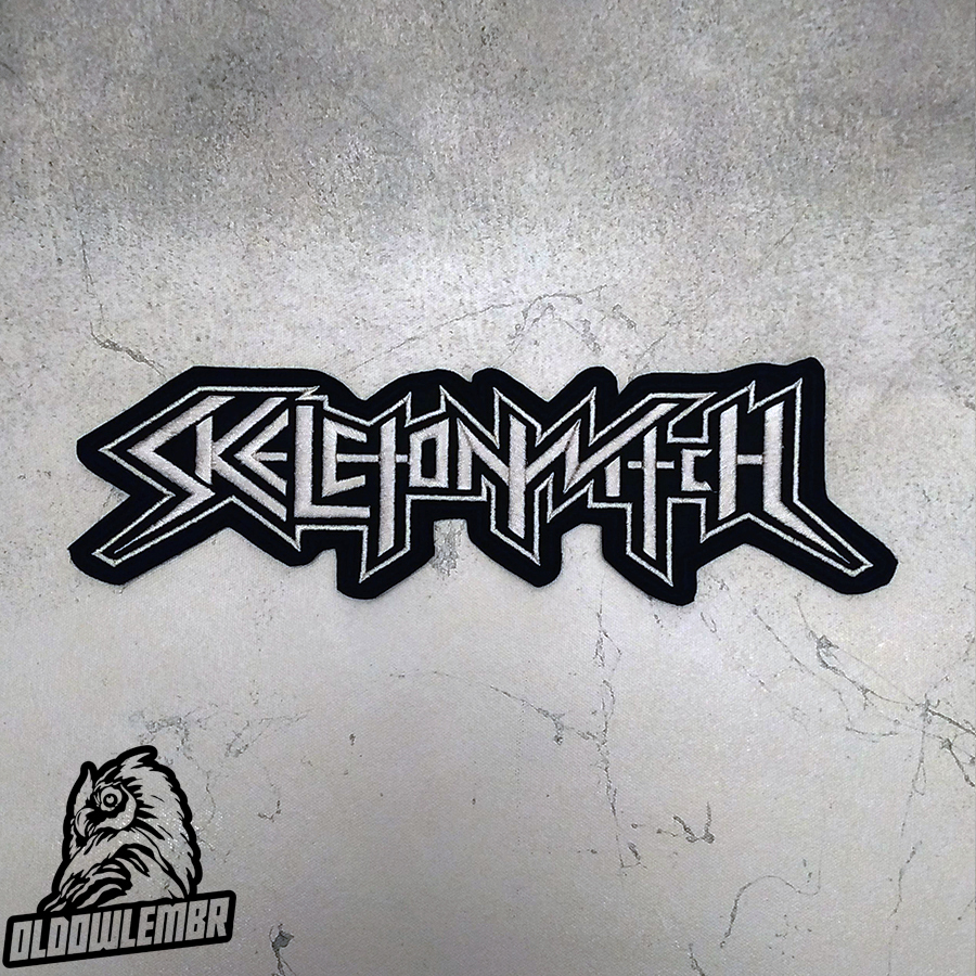 Skeletonwitch Melodic Death Thrash Metal band embroidered back patch