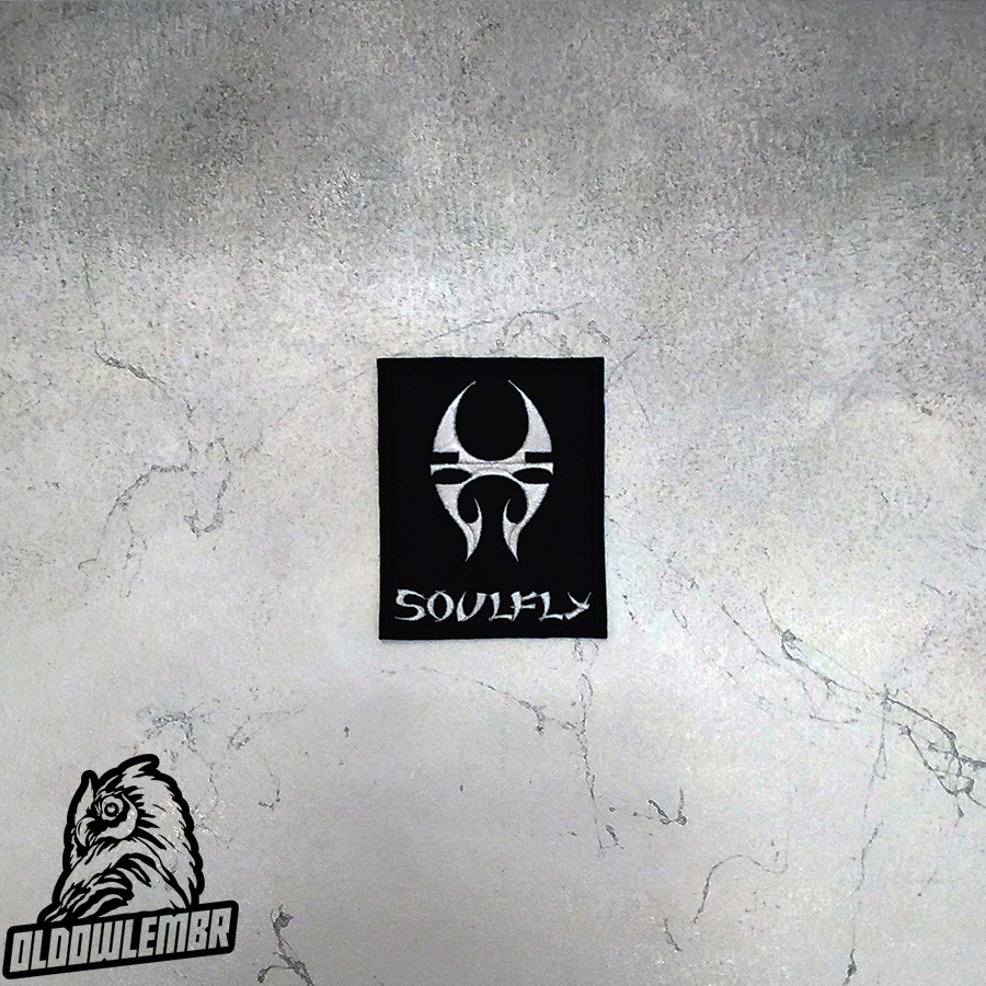 Soulfly Groove Thrash Death Metal band embroidered patch