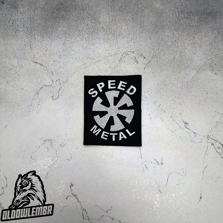 Speed Metal \symbol\ embroidered patch