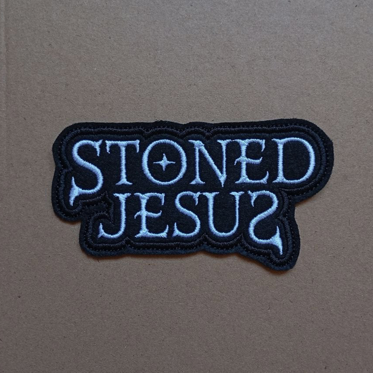 Stoned Jesus Stoner Doom Metal band embroidered patch