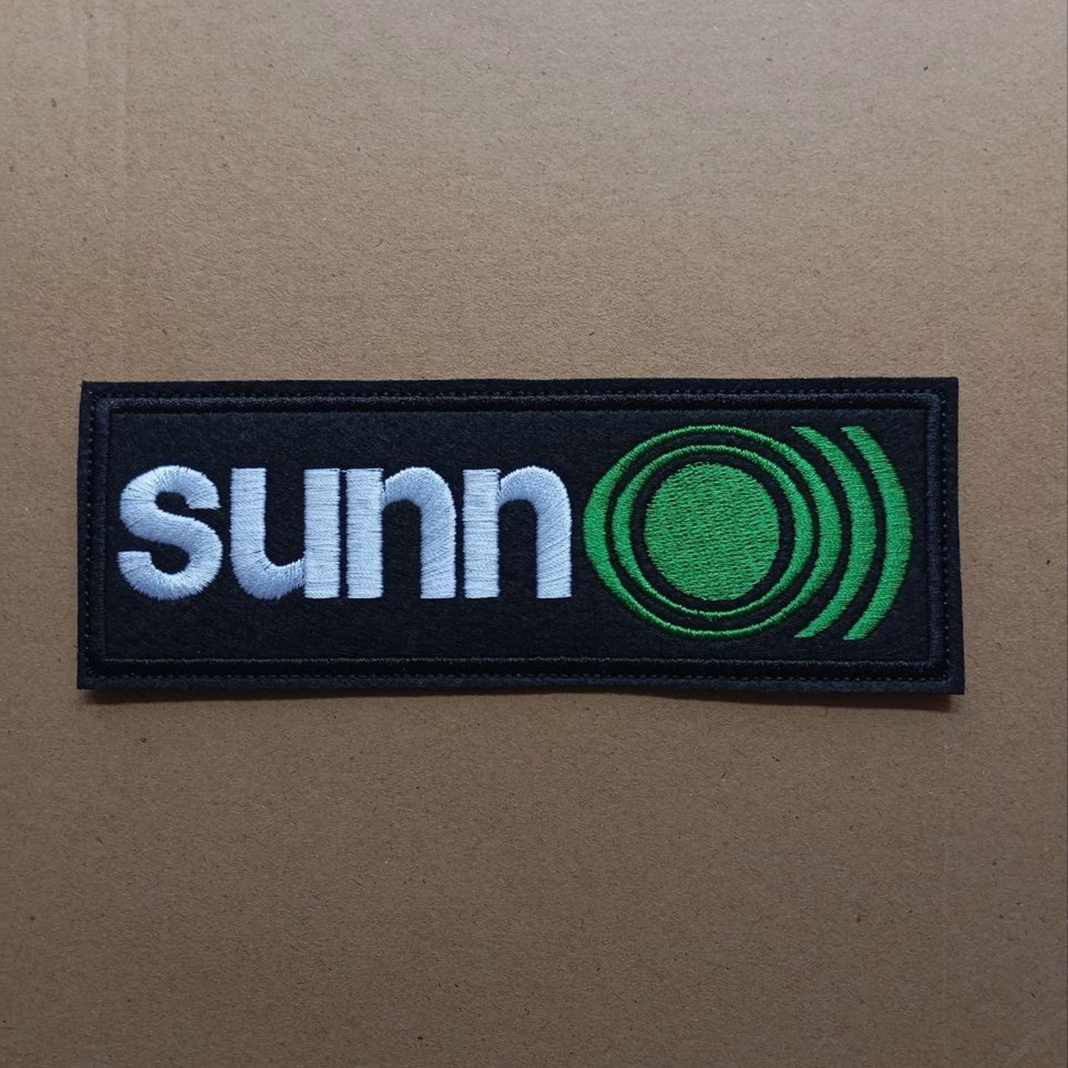 Sunn O ))) Drone Doom Metal band embroidered patch