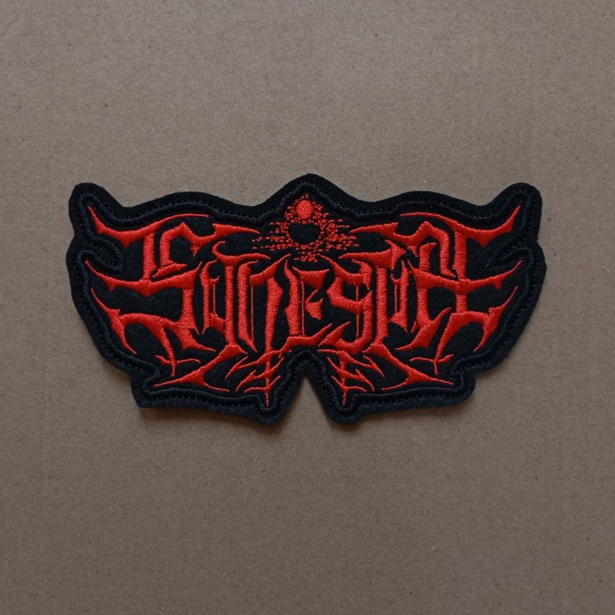 Synestia Deathcore band embroidered patch