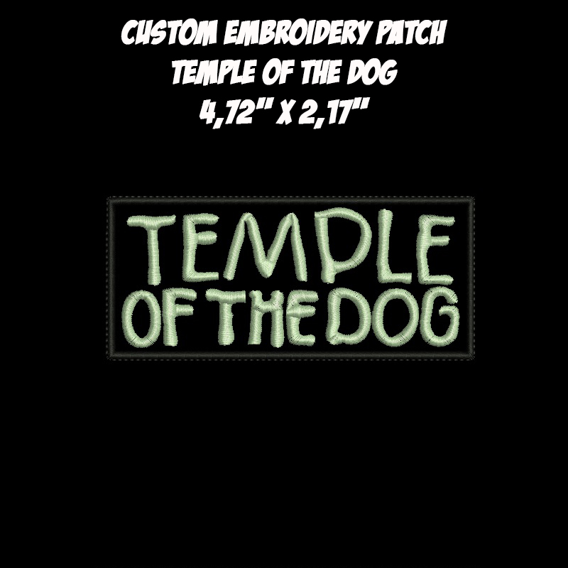 Temple of the Dog Grunge Alternative Rock Hard Rock band embroidered patch