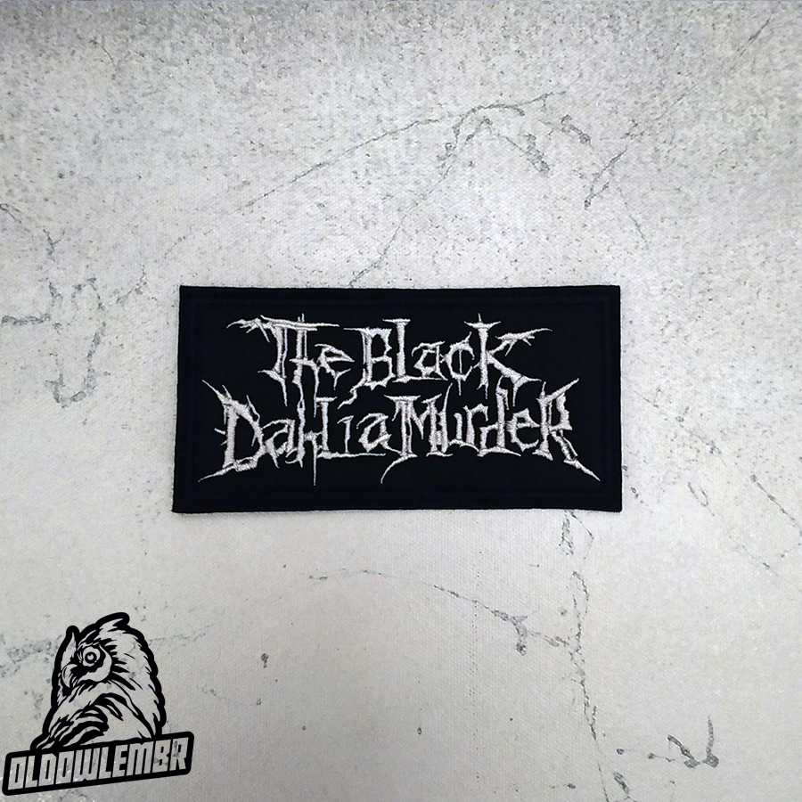 The Black Dahlia Murder Melodic Death Metal band embroidered patch