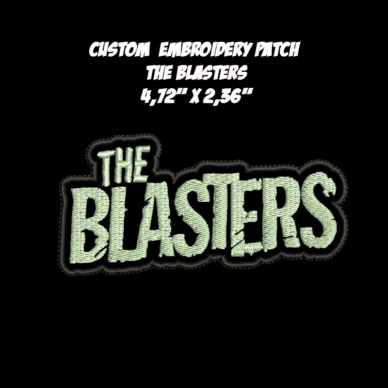 The Blasters Rockabilly Roots Rock band embroidered patch
