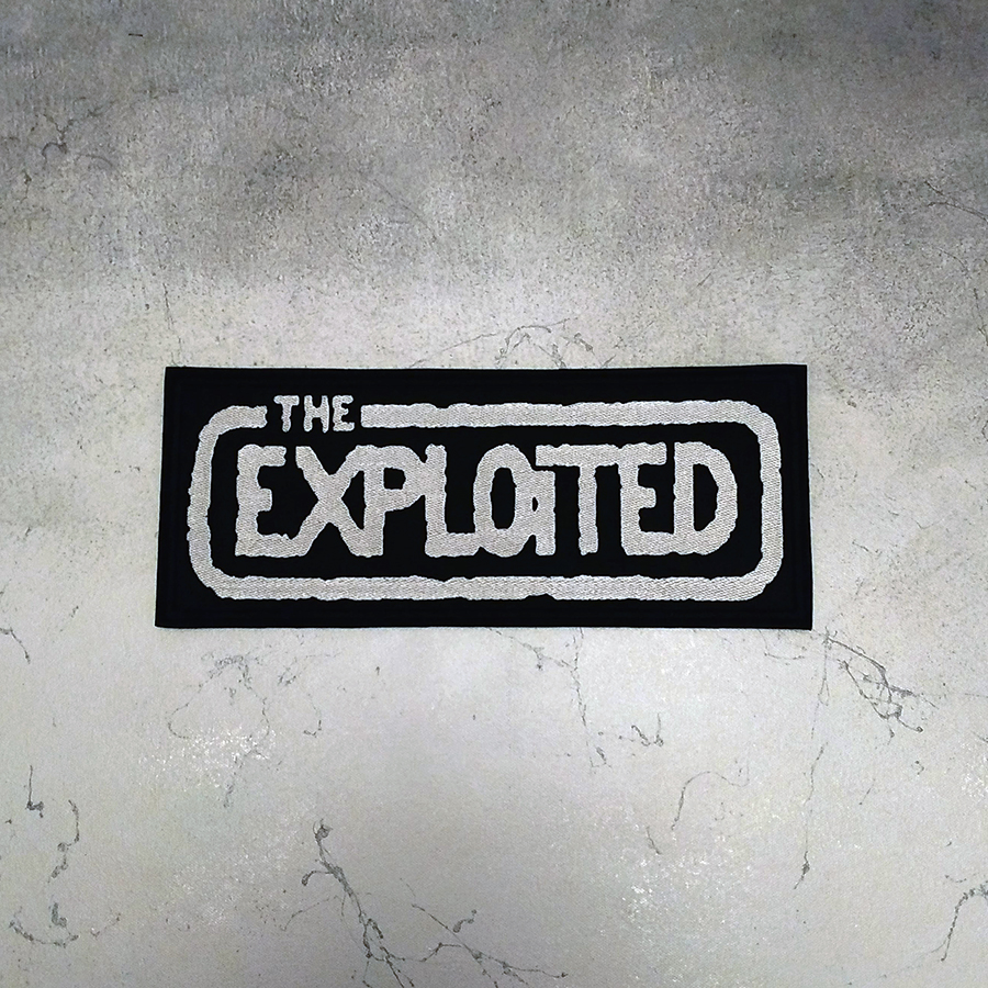The Exploited Hardcore Punk Street Punk Oi! band embroidered back patch
