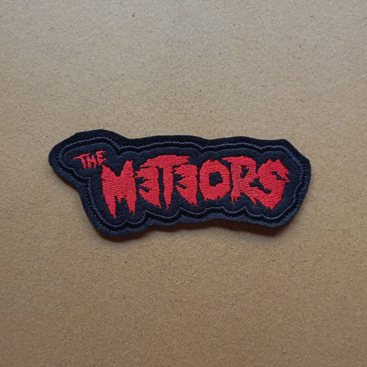 The Meteors \txt\ psychobilly band embroidered patch
