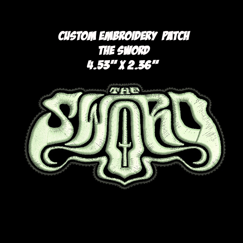 The Sword Stoner Doom Metal Hard Rock embroidered patch