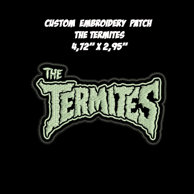 The Termites Psychobilly band embroidered patch