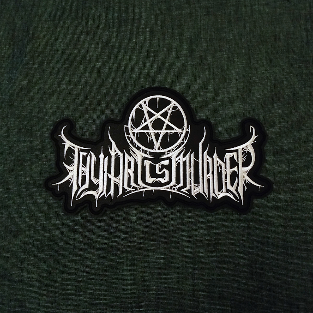 Thy Art Is Murder Deathcore band embroidered back patch