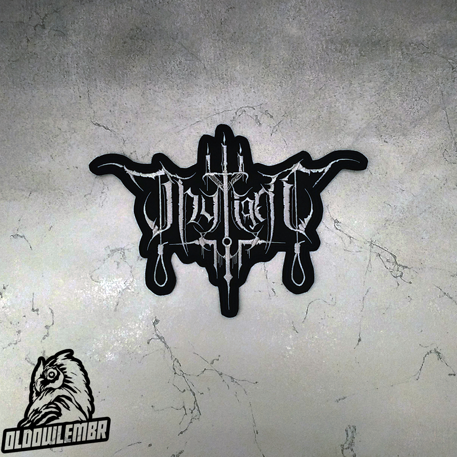Thy Light Black Metal band embroidered back patch
