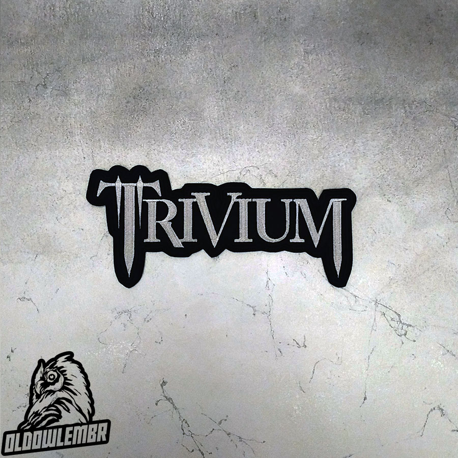 Trivium Thrash Heavy Metal band embroidered back patch