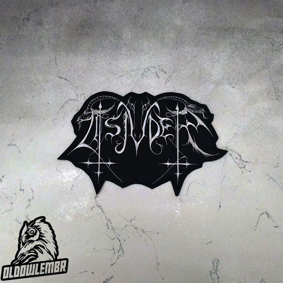 Tsjuder Black Metal band embroidered back patch