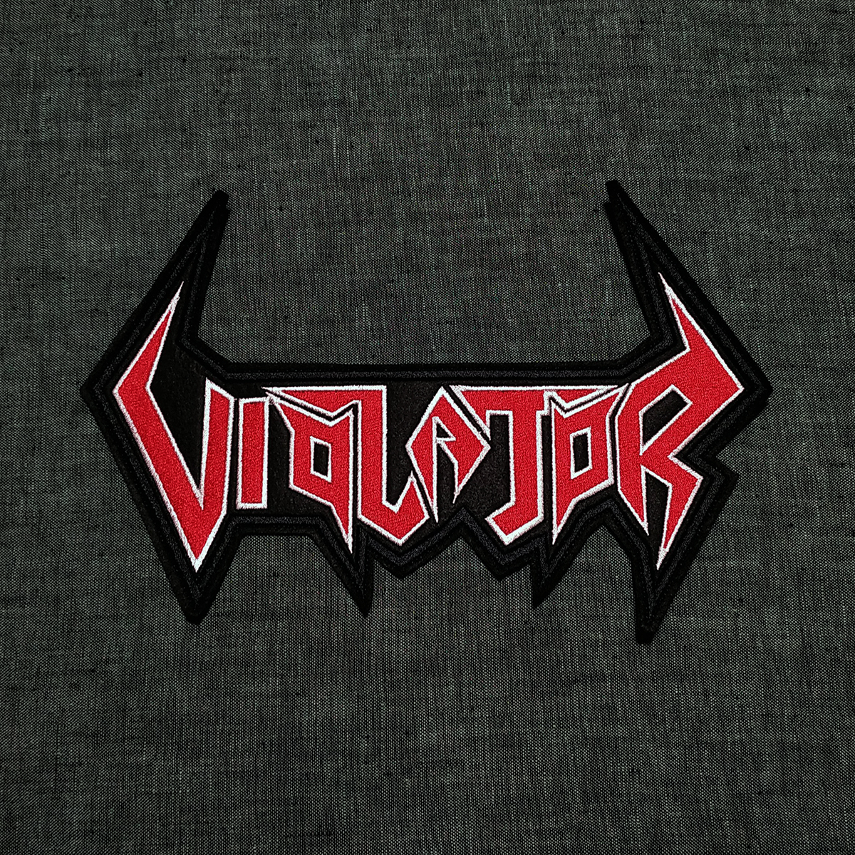 Violator Thrash Speed Metal band embroidered back patch