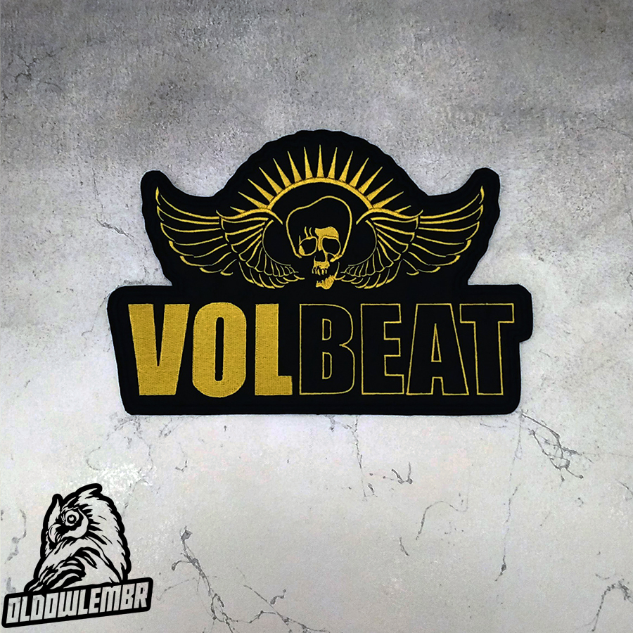 Volbeat Heavy Metal Hard Rock band embroidered back patch