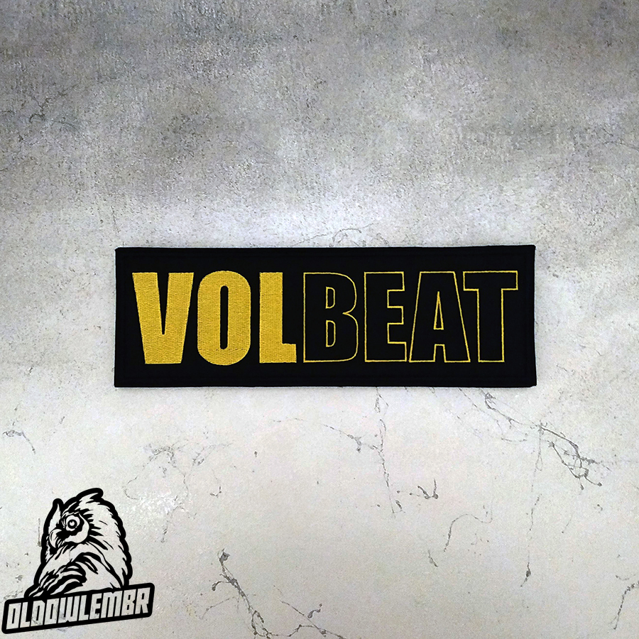 Volbeat \txt\ Heavy Metal Hard Rock band embroidered back patch