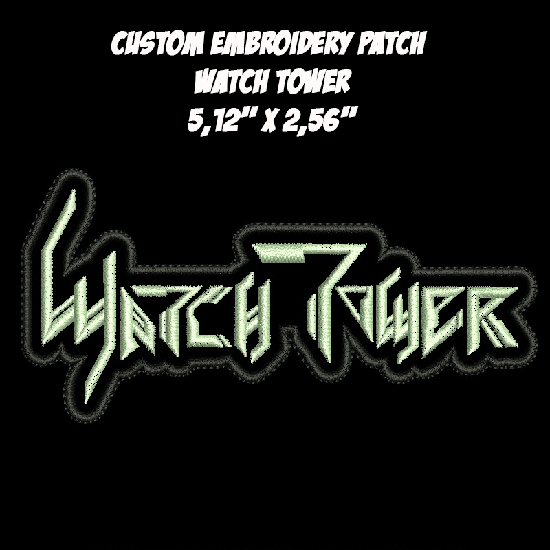 Watchtower Technical Thrash Speed Metal band embroidered patch