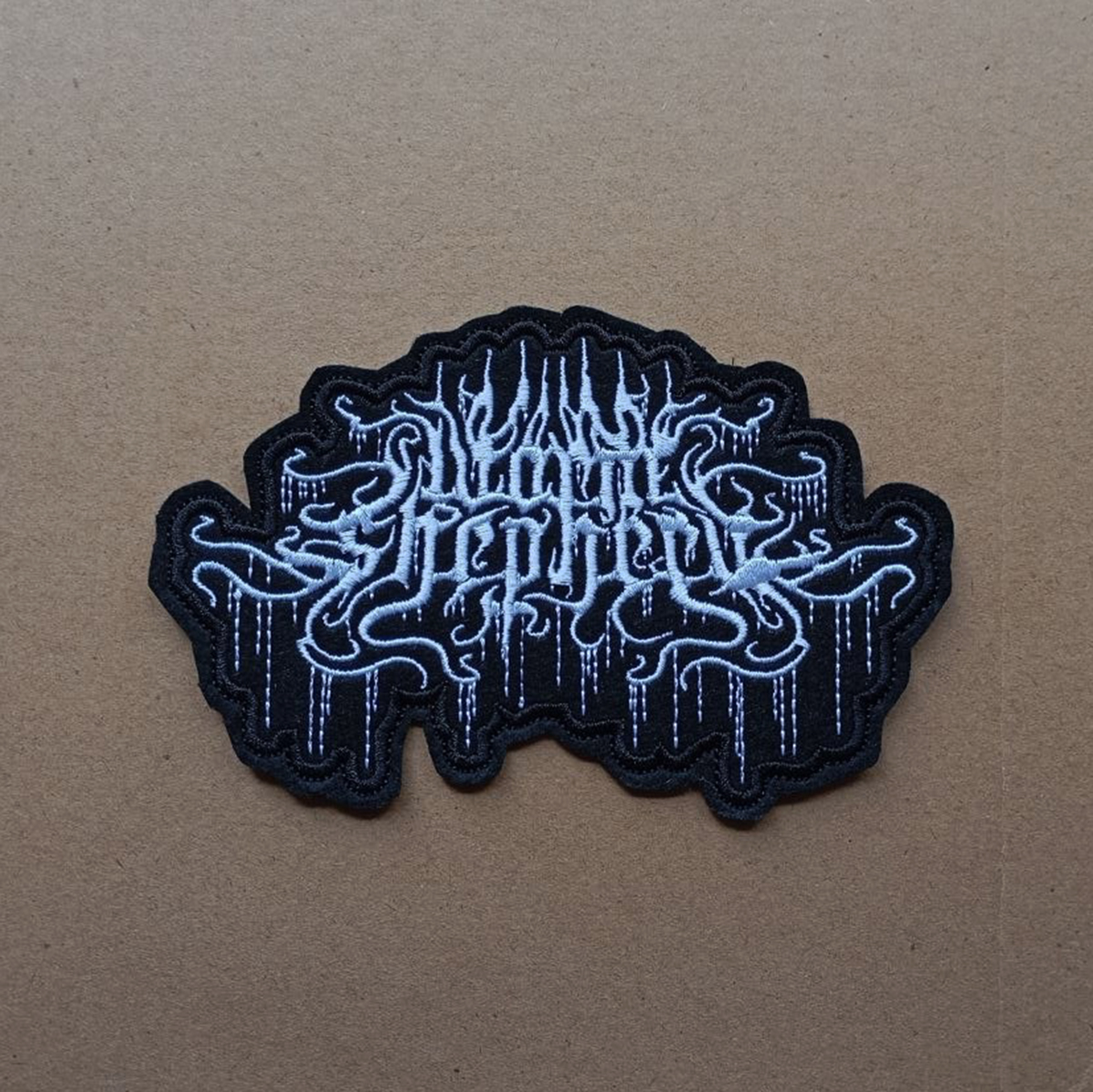 Worm Shepherd Deathcore band embroidered patch